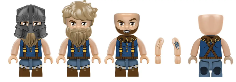 SEE11571 01 Kiddicraft KC1501 Ritterburg