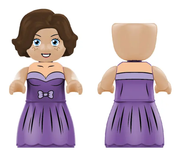 SEE11570 1 Kiddicraft KC1407 KIDDIZ Figuren-Pack_ Hochzeit