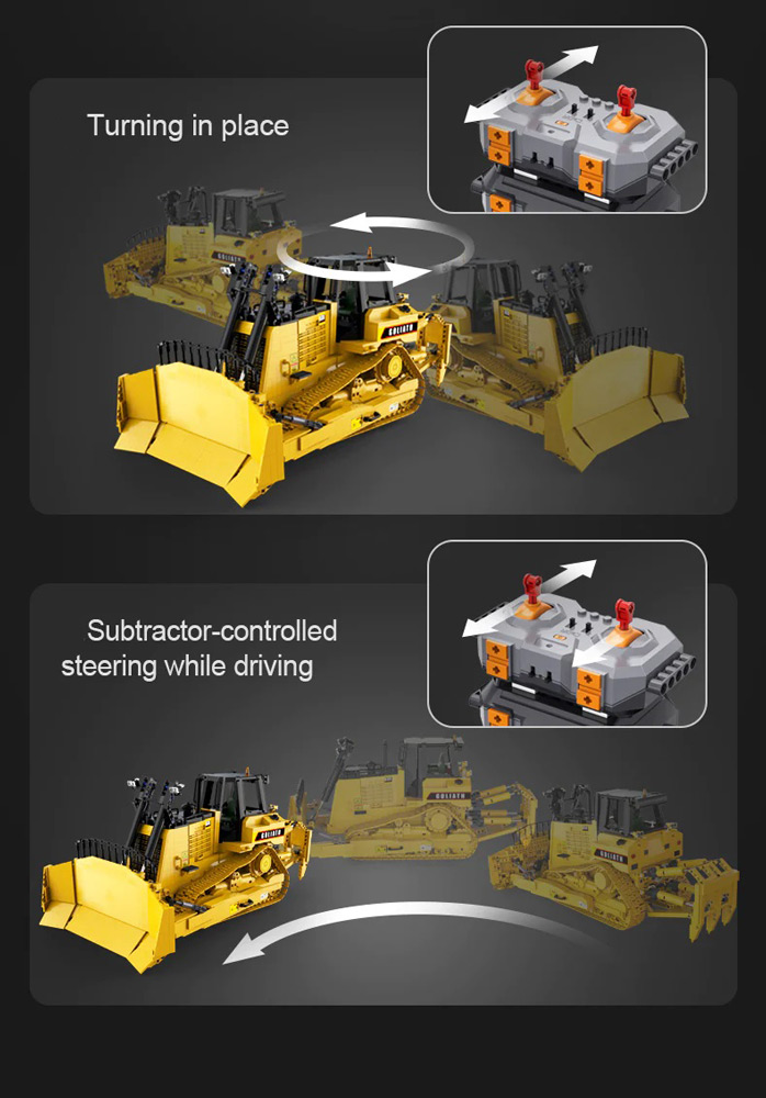 SEE11602 CaDA Goliath Bulldozer 1_16 C61056W 01