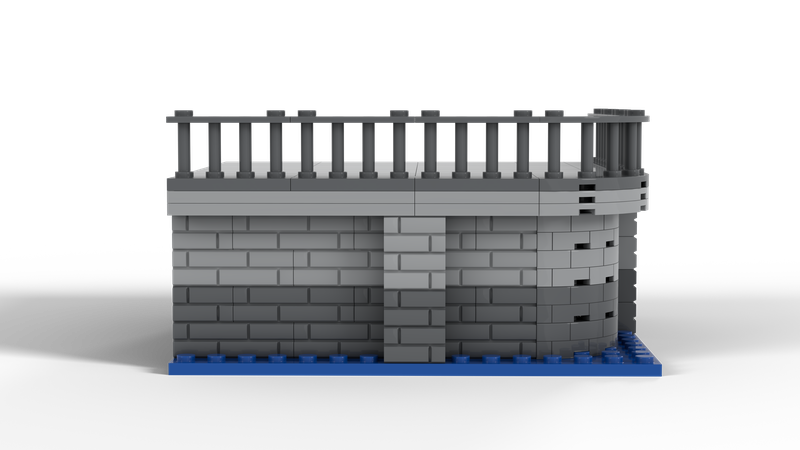 Ein Hafenmodul aus Klemmbausteinen um einen Klemmbaustein City Hafen nach eigenen Vorstellungen zu bauen