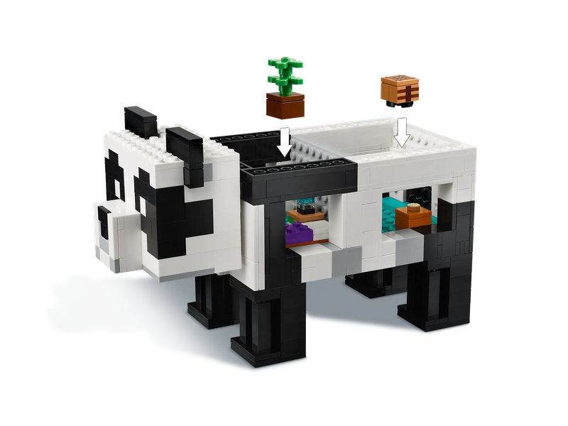 SEE11637 Lego 21245 The Panda Haven Minecraft Das Pandahaus 1