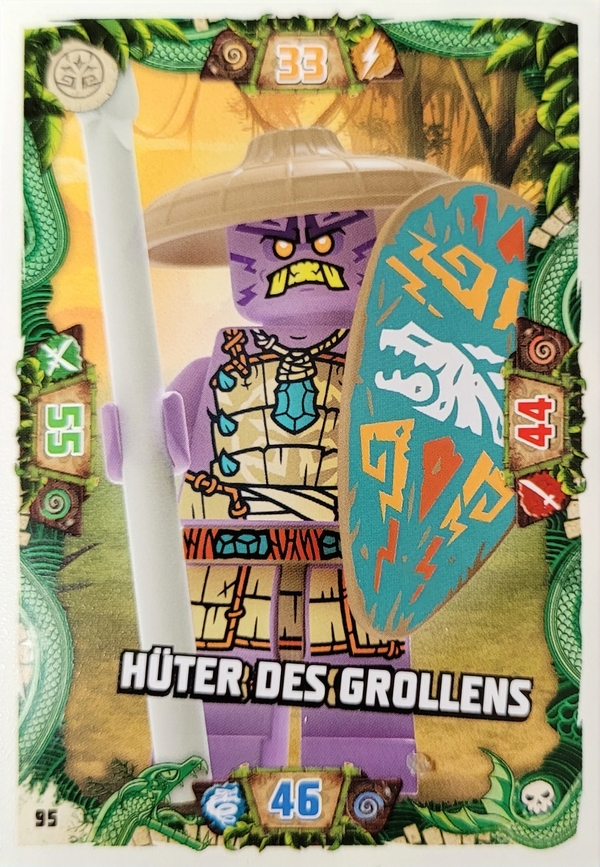 Lego Ninjago Trading Card - Hüter des Grollens - 95 - Serie 6