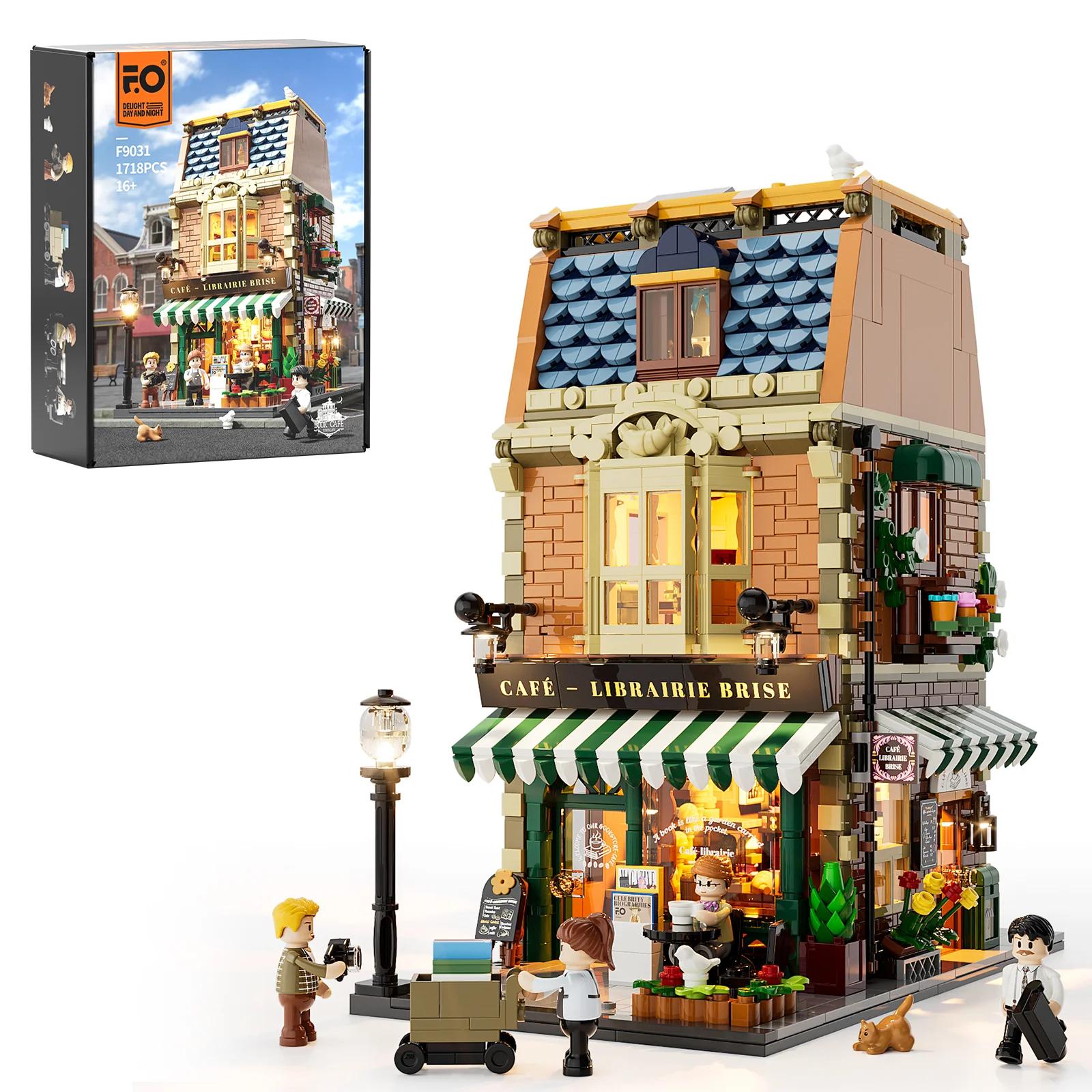 SEE11348 Lumibricks FUNWHOLE Bcher-Cafe FO9031