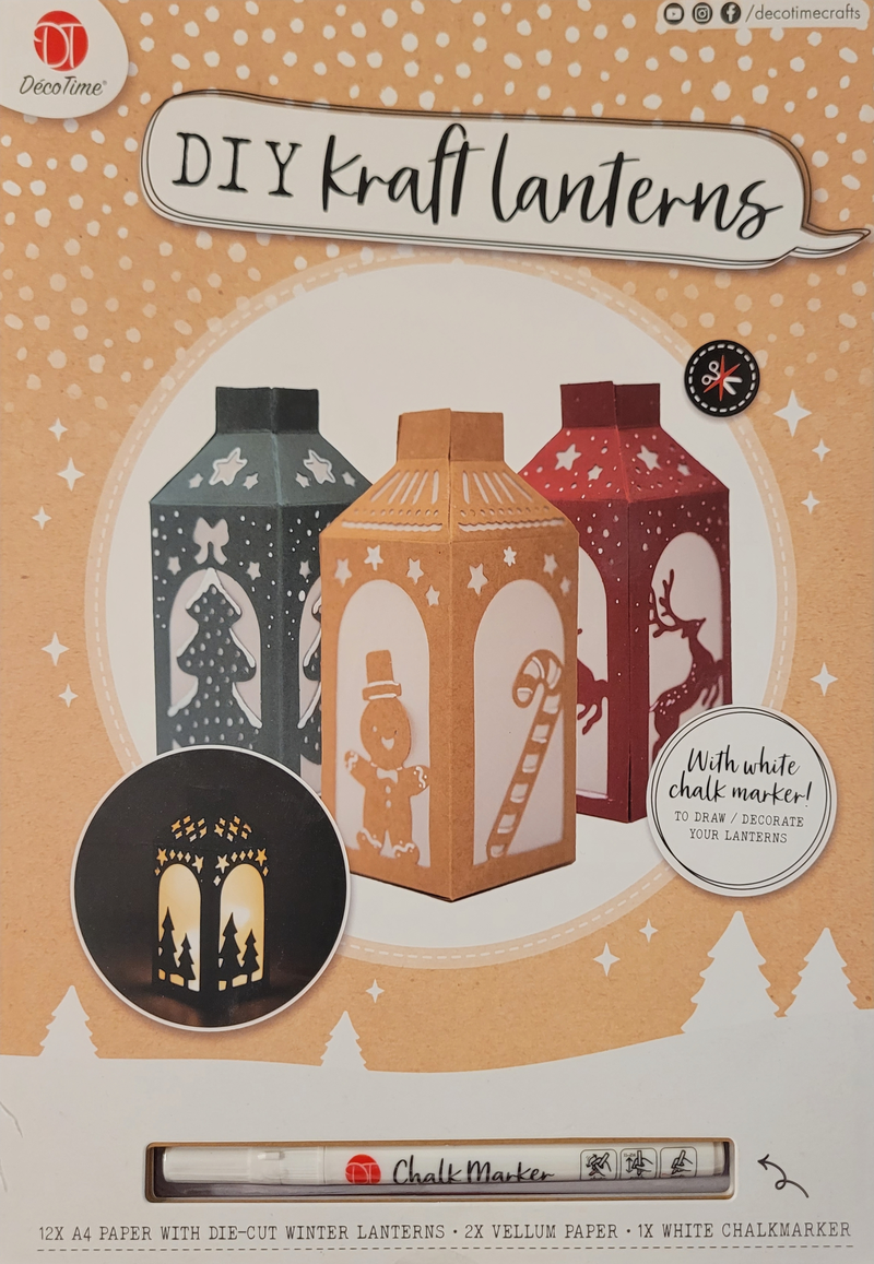 SEE11592 Bastel Laternen DIY zum Selbergestalten 1