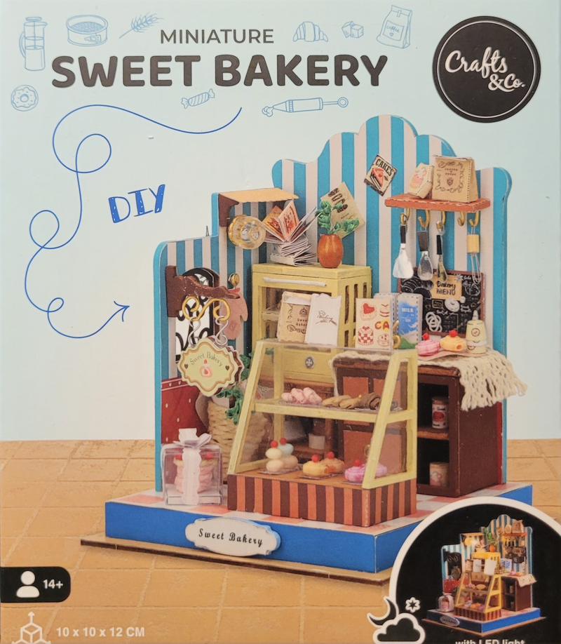 SEE11625 Diorama Miniature Suesse Baeckerei - Sweet Bakery 1