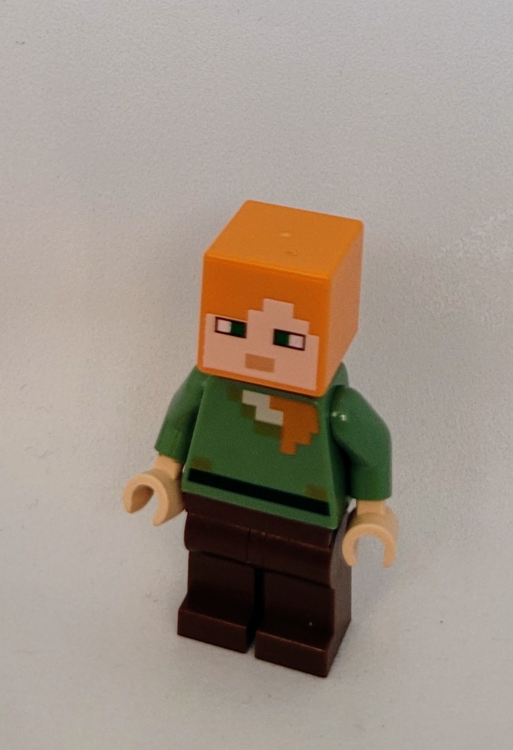 Lego Minifigur Minecraft Alex min017