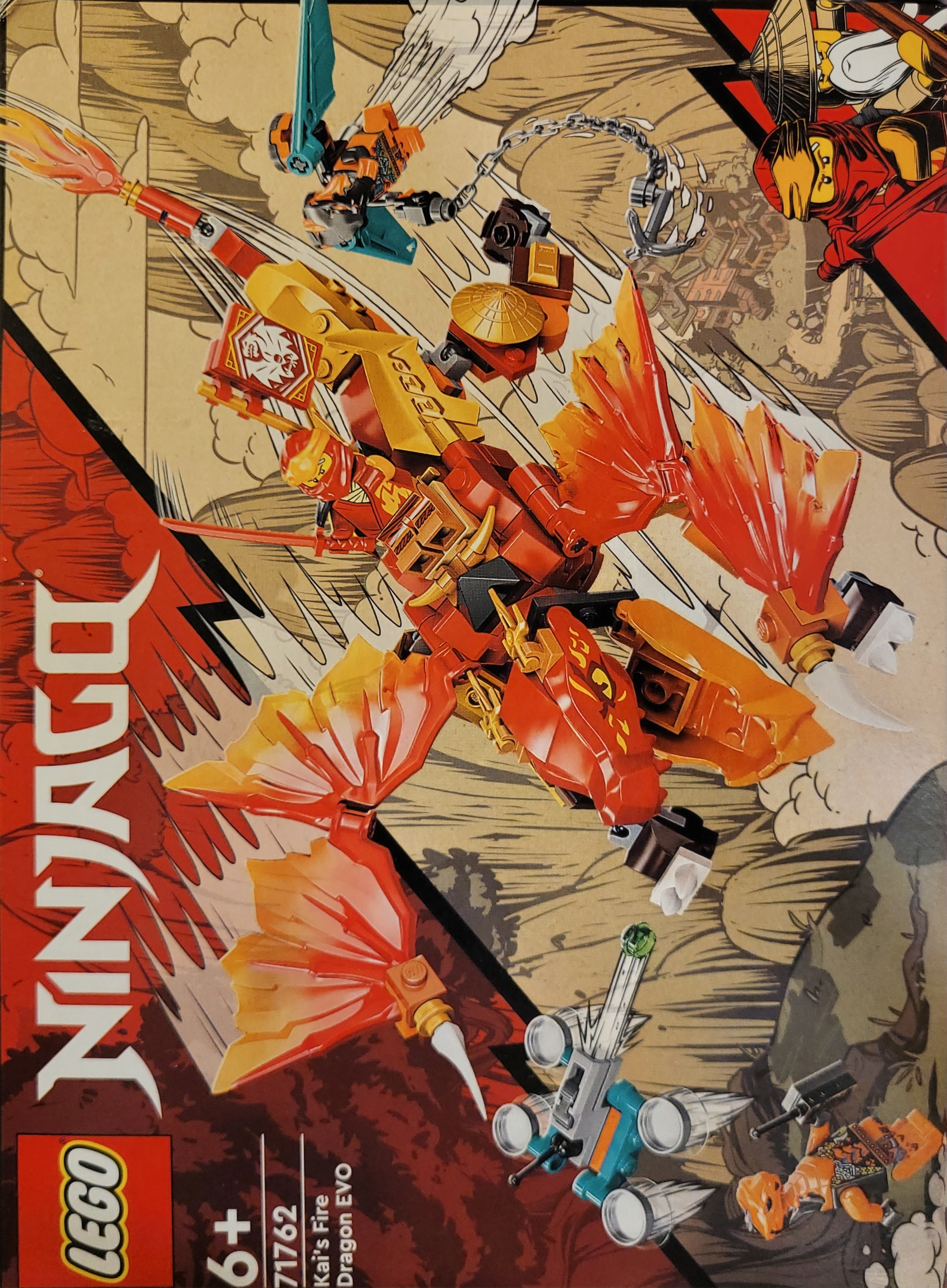 Lego Ninjago kais Fire Dragon Evo 71762 Lego Ninjago kais Fire Dragon Evo 71762