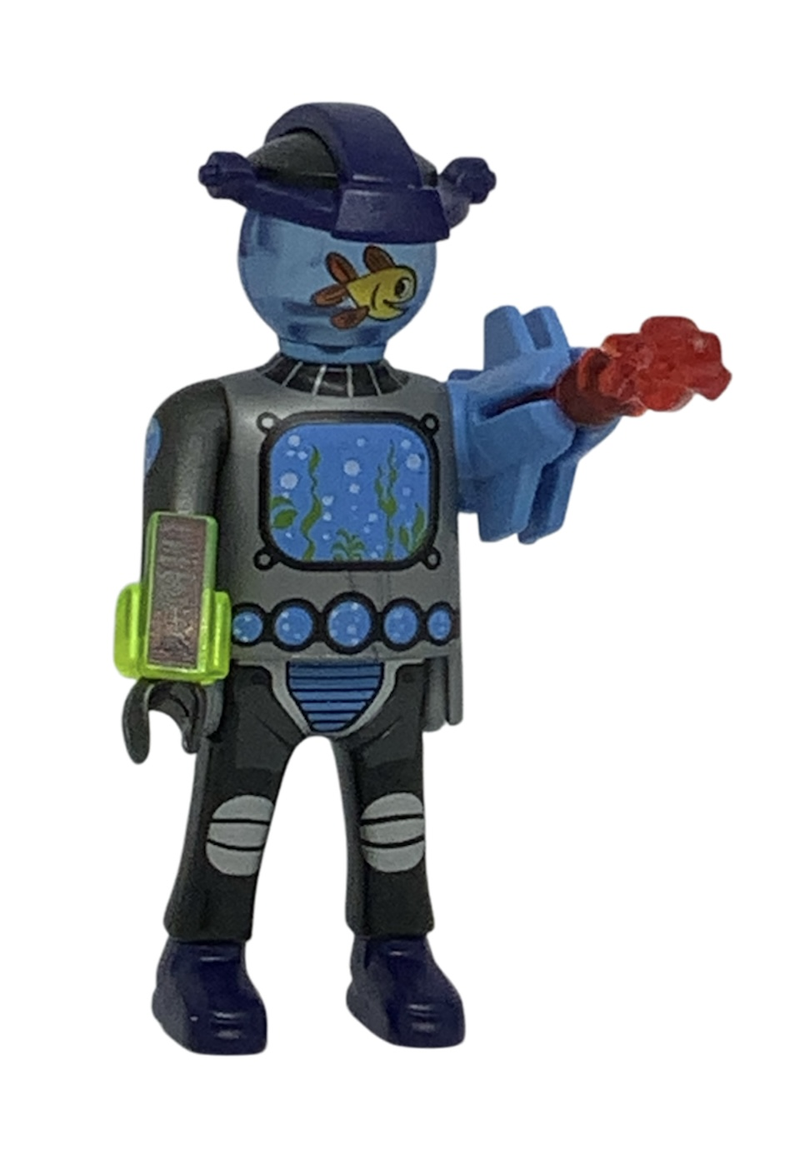 SEE11146_Playmobil 71760 Sammelfiguren Serie 27 Aqua Man Fishbowl Aquarium SEE11146_Playmobil 71760 Sammelfiguren Serie 27 Aqua Man Fishbowl Aquarium