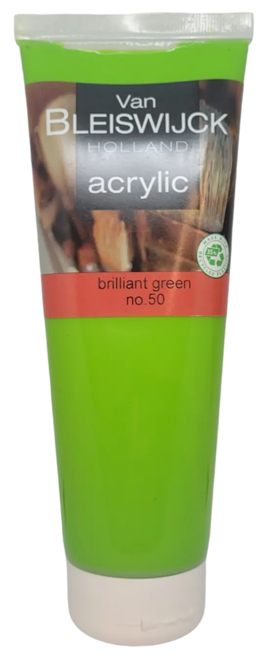 Acryl Farbe 250 ml brilliant green No.50