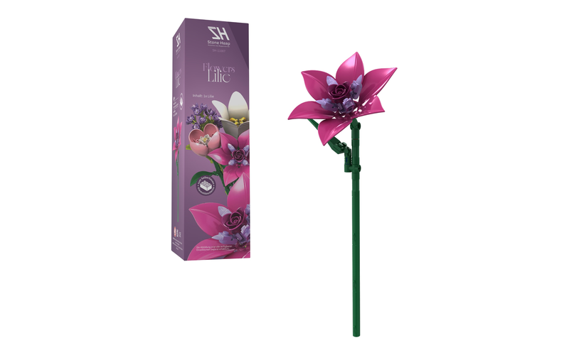 Stoneheap klemmbnaustien Blume Lilie