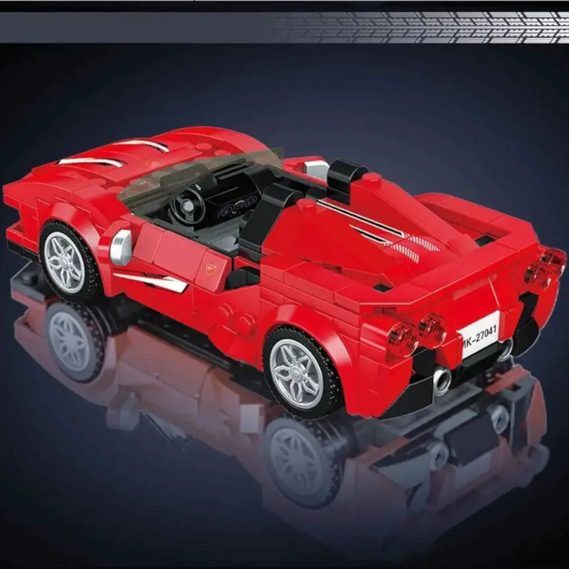 SEE11673 Mould King F8 Sportwagen MK-27041 inkl_ Vitrine 1