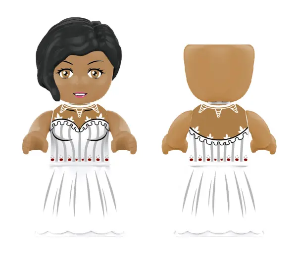 SEE11570 1 Kiddicraft KC1407 KIDDIZ Figuren-Pack_ Hochzeit