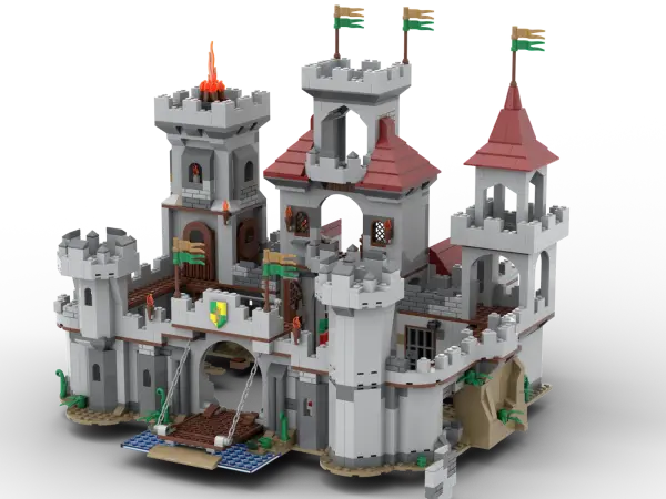 SEE11571 01 Kiddicraft KC1501 Ritterburg