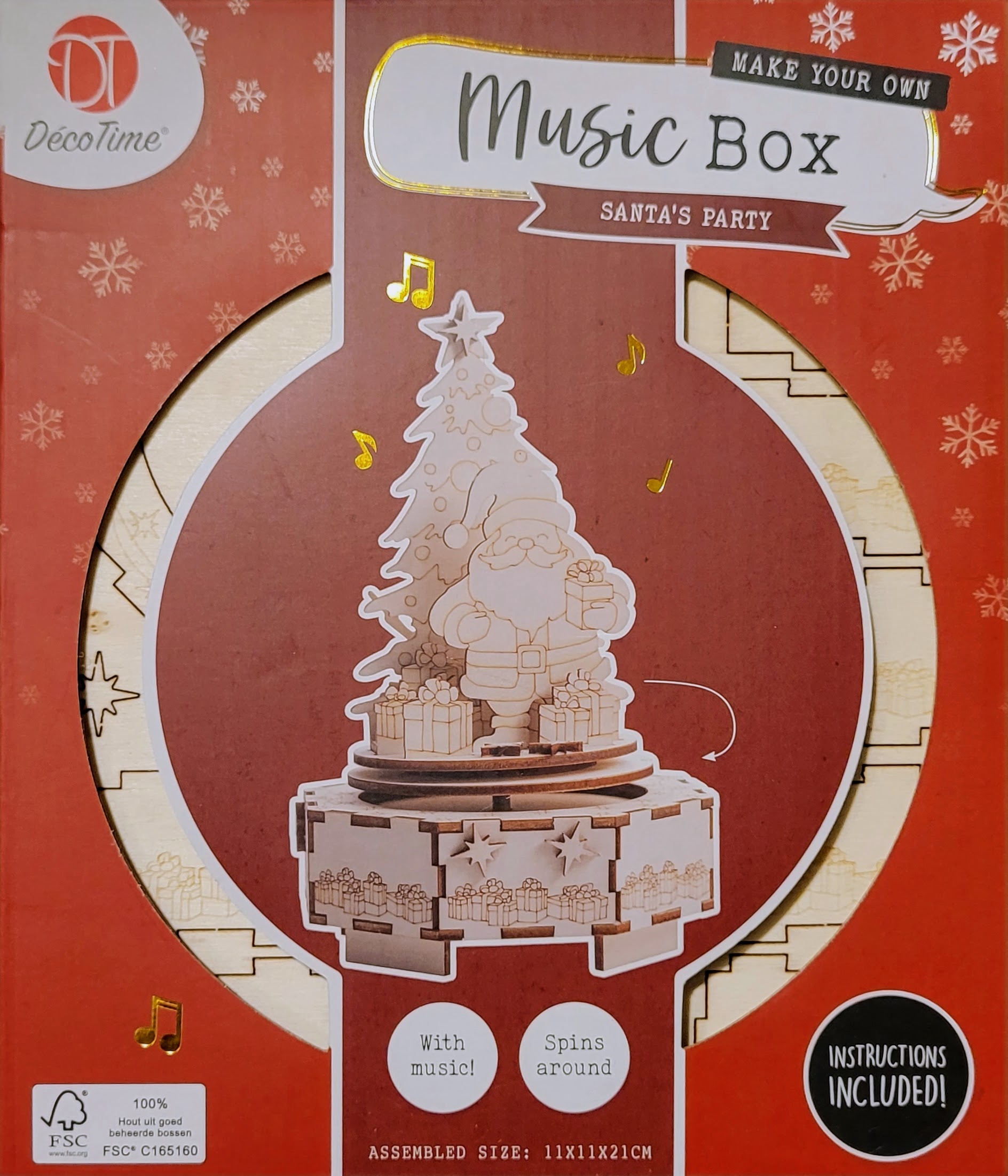 Weihnachts Music Box Tannenbaum