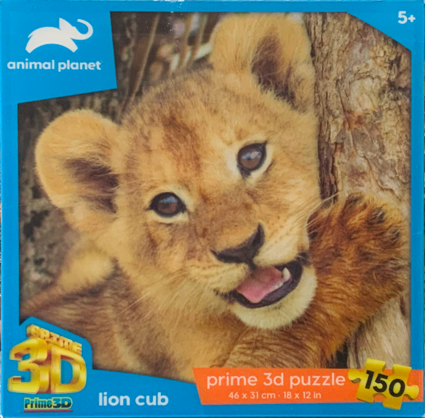 Puzzle 3D Kinderpuzzle Löwe