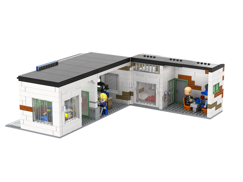 SEE11655 Kiddi Craft KC 1210 Polizeistation 01