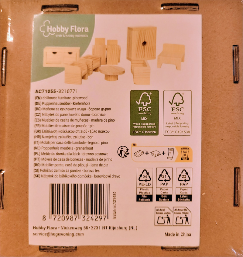 SEE11632 Puppenhaus Moebel 1