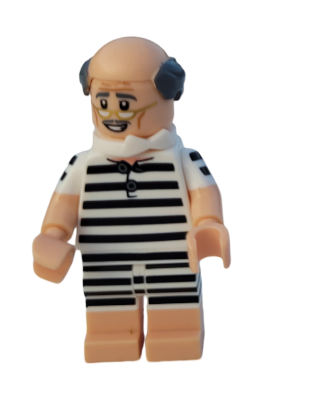  Lego Minifigur Vacation Alfred Pennyworth, The LEGO Batman Movie, Series 2,coltlbm34