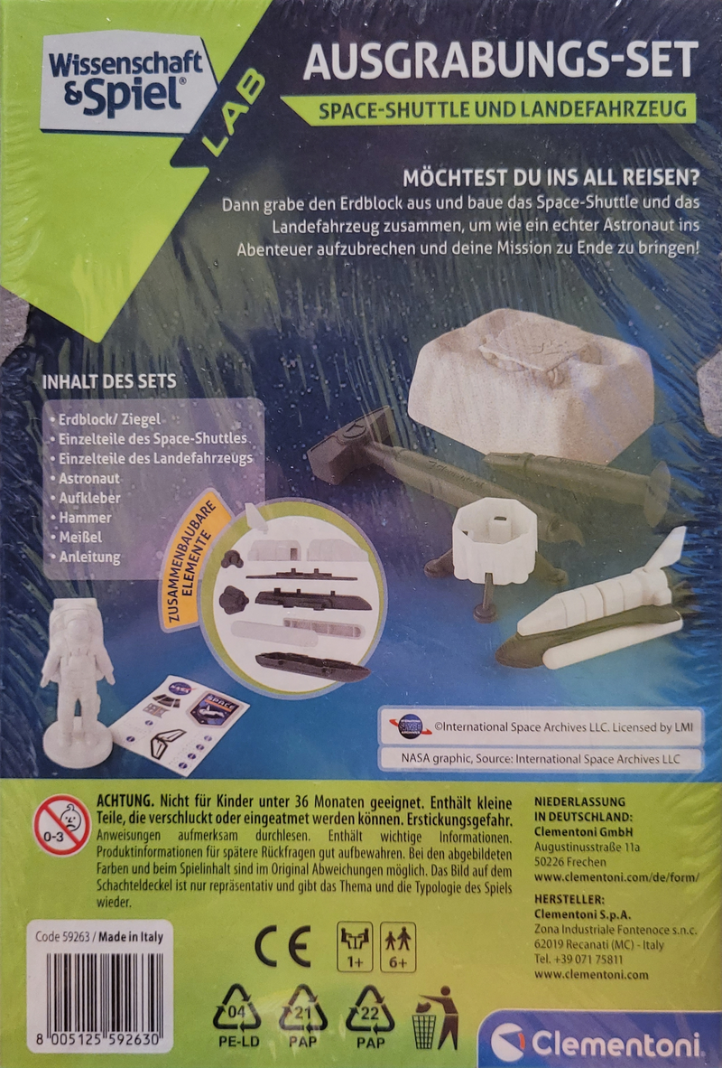 Ausgrabungsset Space Shuttle