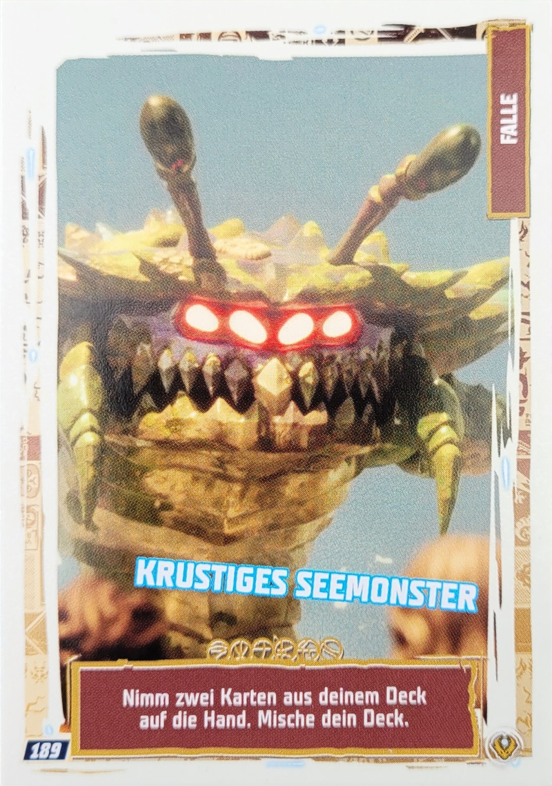 SEE11282_Lego Ninjago Trading Card -Krustiges Seemonster- 189- Serie 9 next level_1 SEE11282_Lego Ninjago Trading Card -Krustiges Seemonster- 189- Serie 9 next level_1