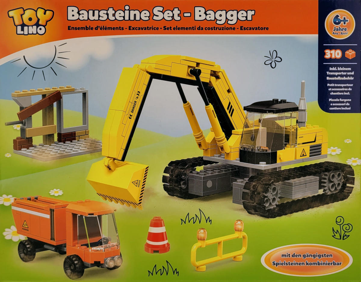 Gudi Baustelle mit Bagger