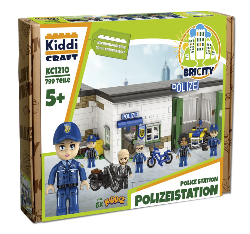 SEE11655 Kiddi Craft KC 1210 Polizeistation 01