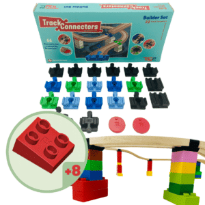 Track Connectors Builderset 22 Für die Holzeisenbahn