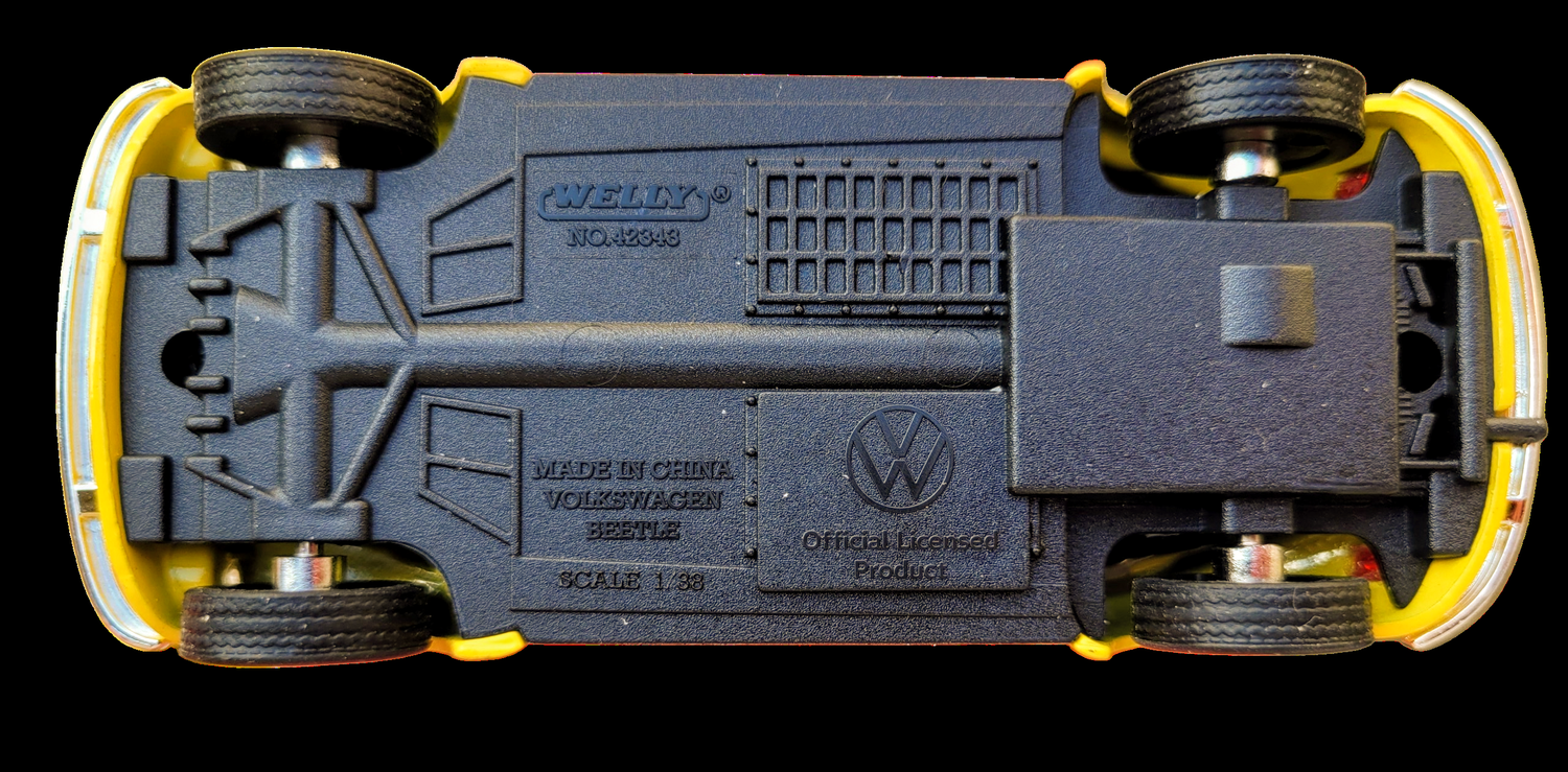 SEE11645 Welly VW Kaefer gelb peace 1