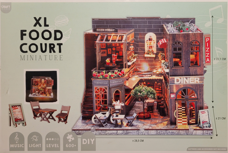 SEE11667 Diorama Xl Food Court 1