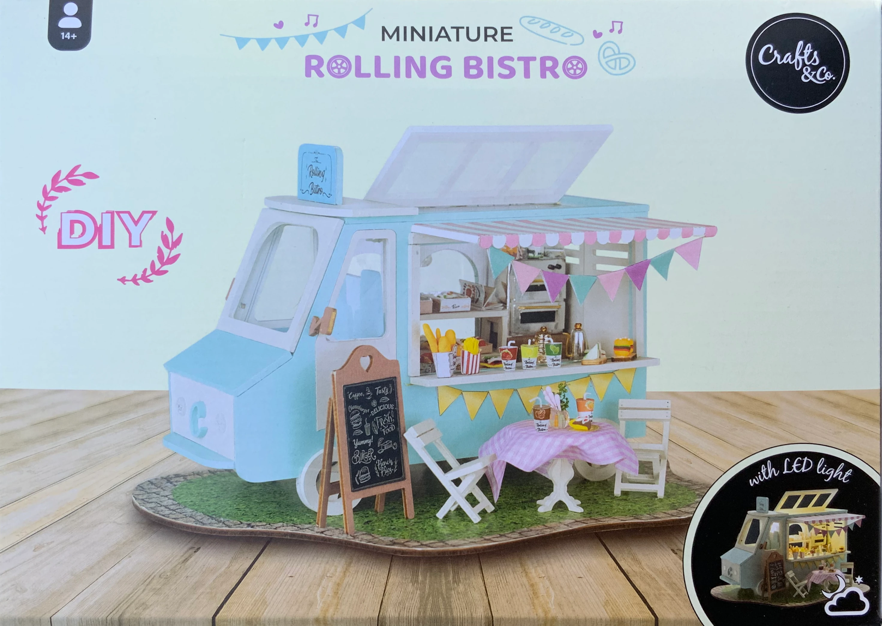 Diorama Rollendes Bistro Diorama Rollendes Bistro
