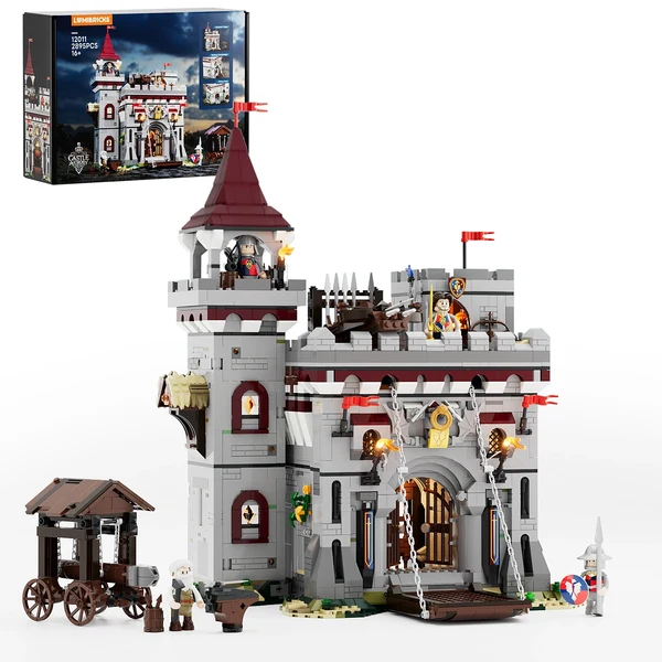 SEE11875 Lumibricks 12011 Waffenlager der Burg 01 Die Ritterburg aus Klemmbausteinen