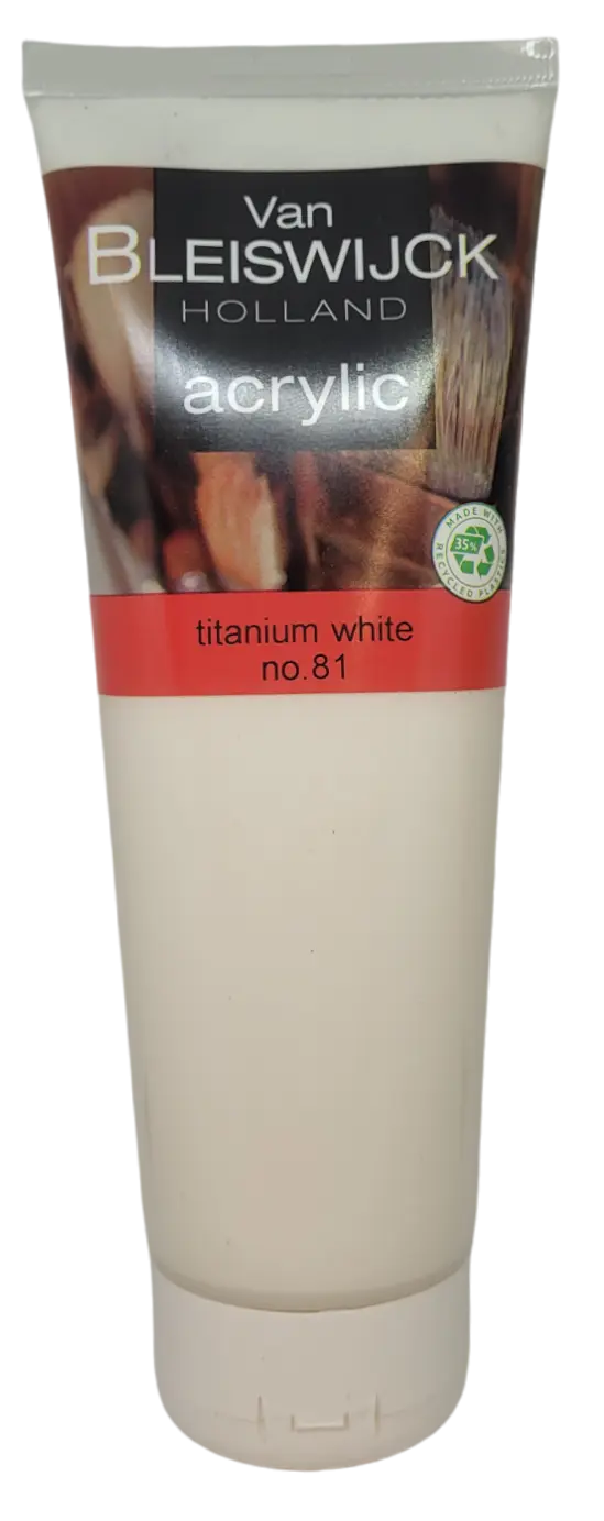 Acryl Farbe 250 ml titanium white No.81