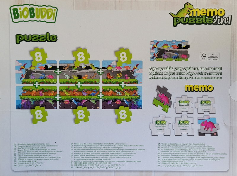 BioBudi Kinder Puzzle Memo