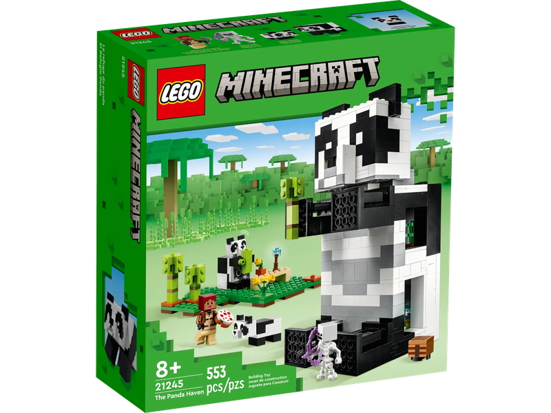 SEE11637 Lego 21245 The Panda Haven Minecraft Das Pandahaus 1
