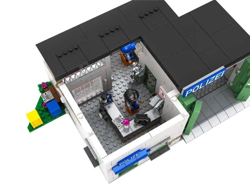 SEE11655 Kiddi Craft KC 1210 Polizeistation 01