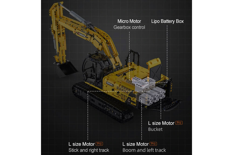 SEE11603 CaDA Bagger 1_20 C61082W 01