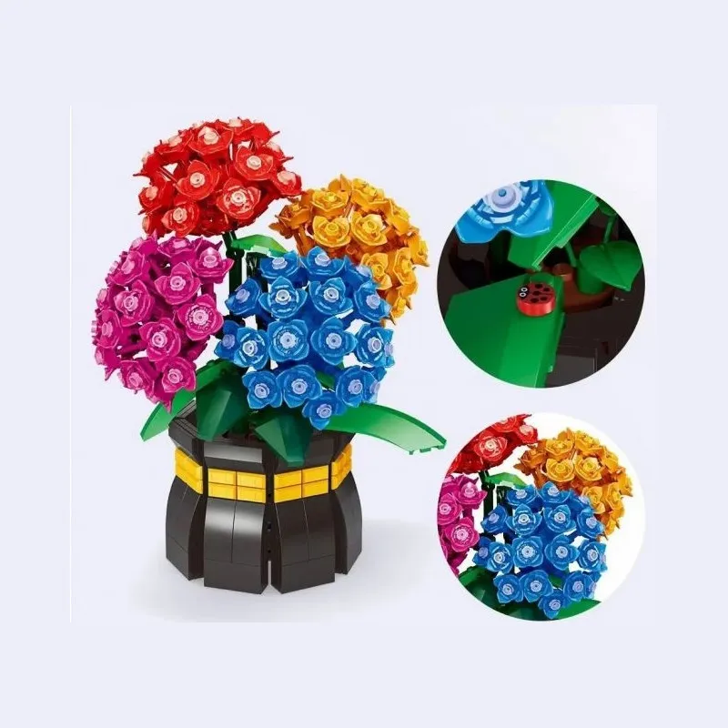 SEE11709 Blumenstrauss mit Keramikvase DK-3030 1