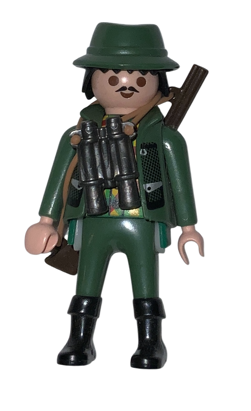 Playmobil Sammelfiguren Jäger Gewehr Fernglas Playmobil Sammelfiguren Jäger Gewehr Fernglas