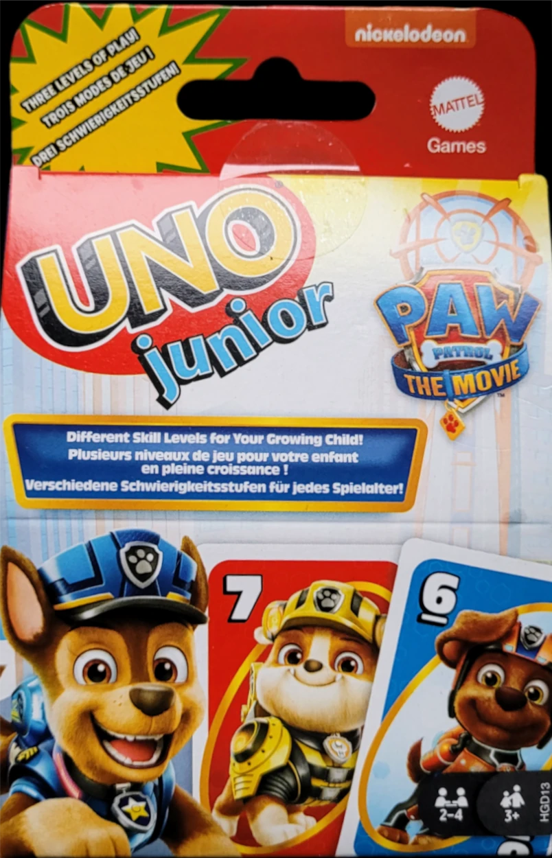 Uno Junior Paw Patrol