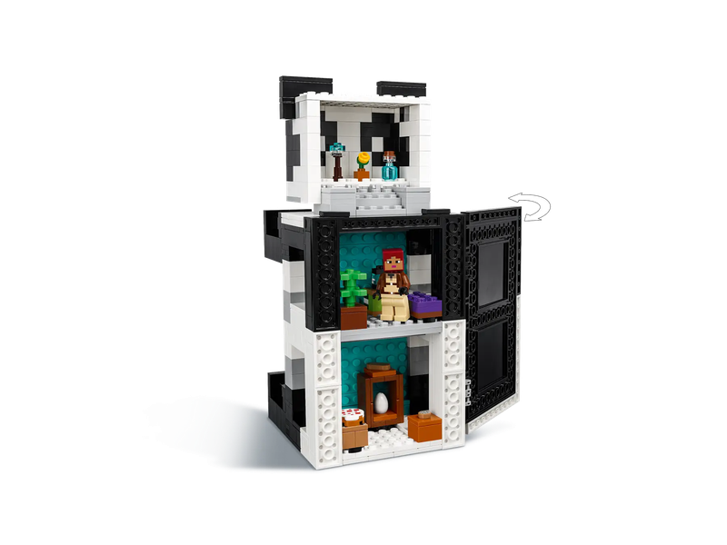 SEE11637 Lego 21245 The Panda Haven Minecraft Das Pandahaus 1