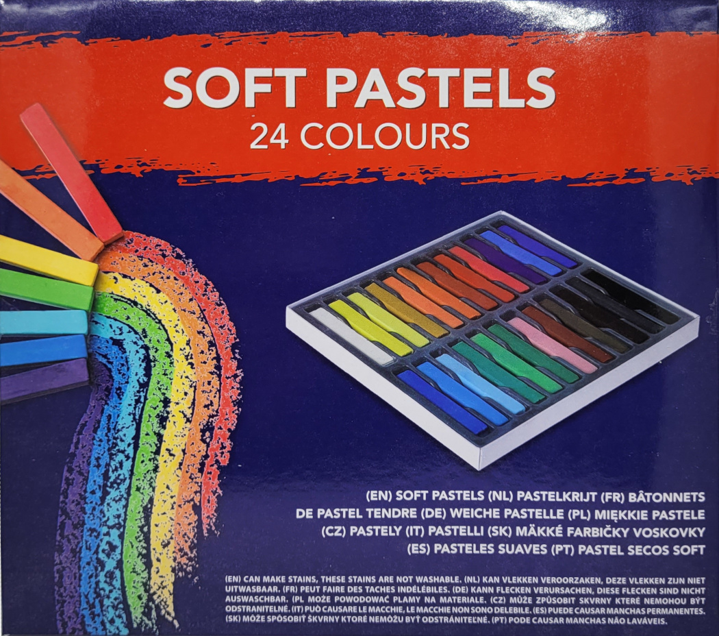 Pastellkreide Soft 24 Farben