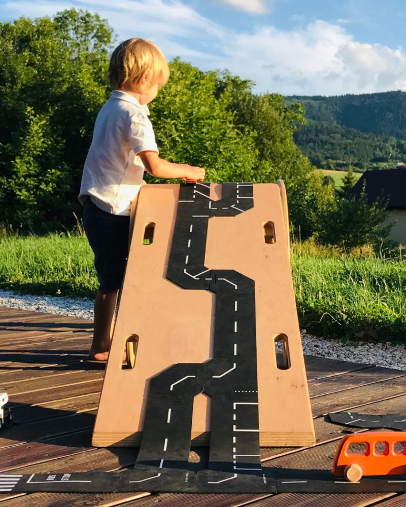 ToddleRoad Metropolis Strassenset Städte Strassen Leben