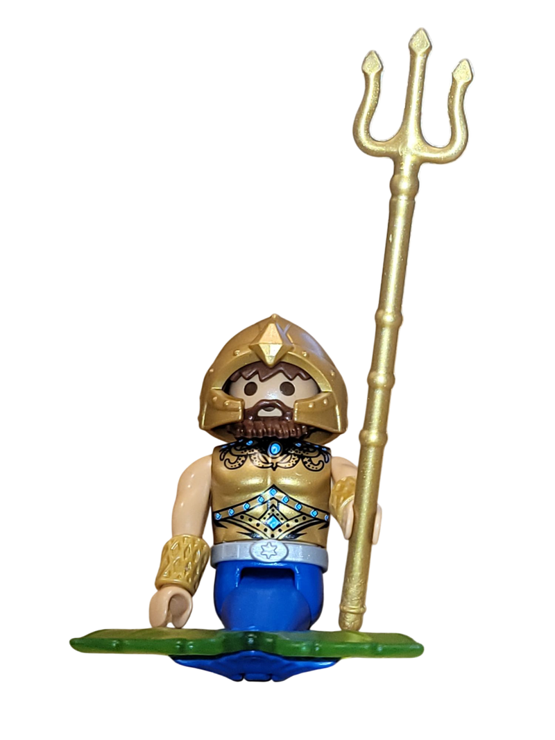 SEE11136_Playmobil 70634 Sammelfiguren Serie 22 Wassermann Wassergott Poseidon SEE11136_Playmobil 70634 Sammelfiguren Serie 22 Wassermann Wassergott Poseidon