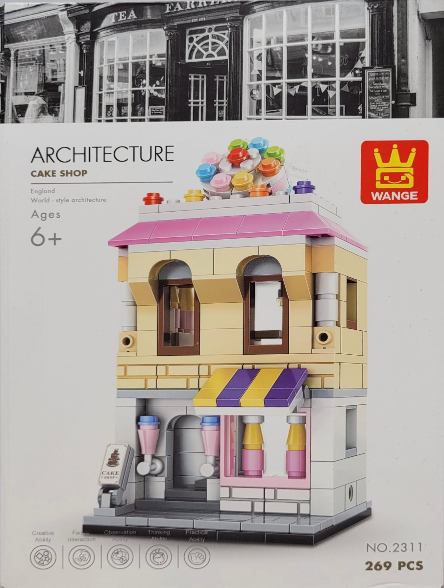 Wange 2311 Architecture-Set Cake Shop