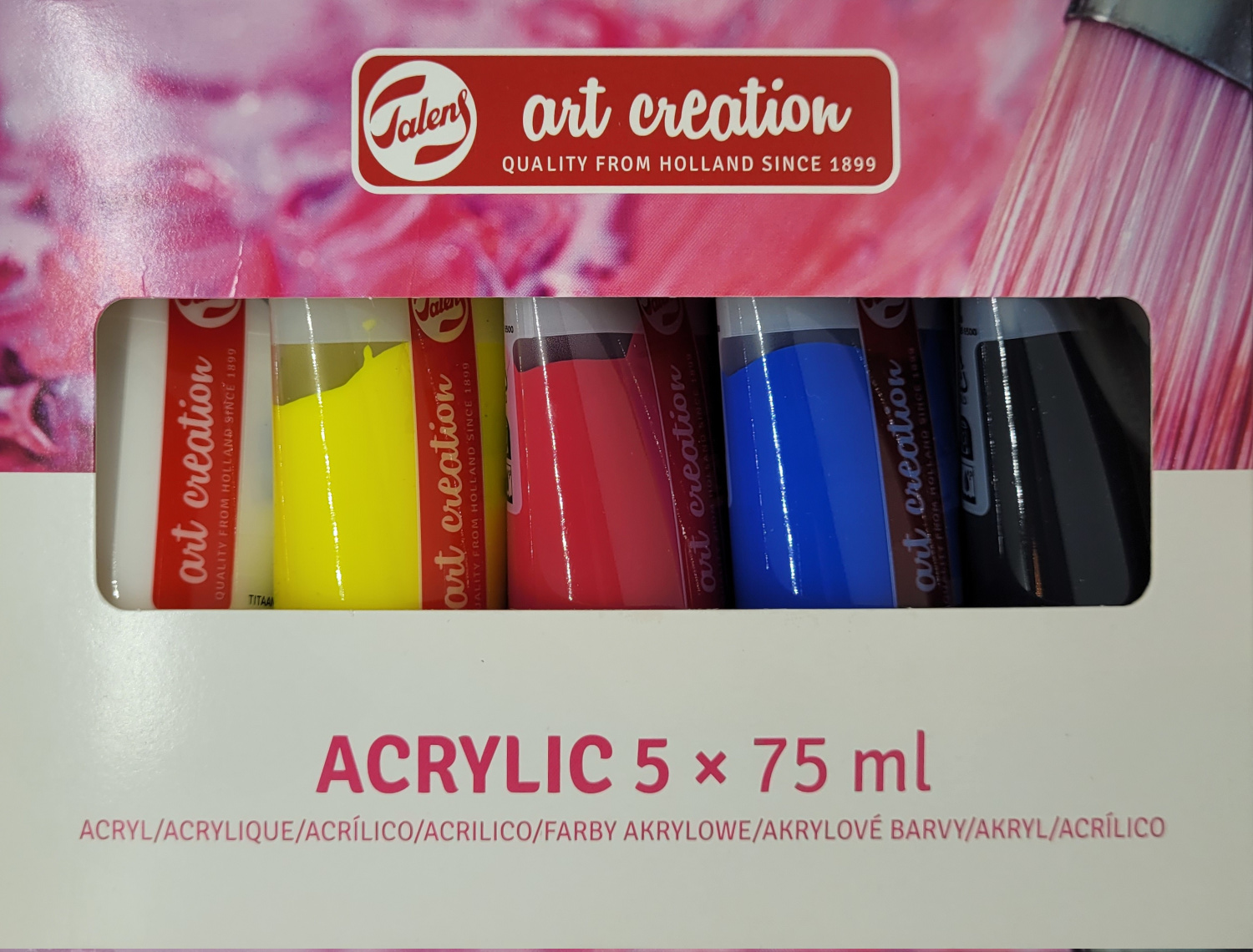 Acryl Farbe 5 x 75 ml