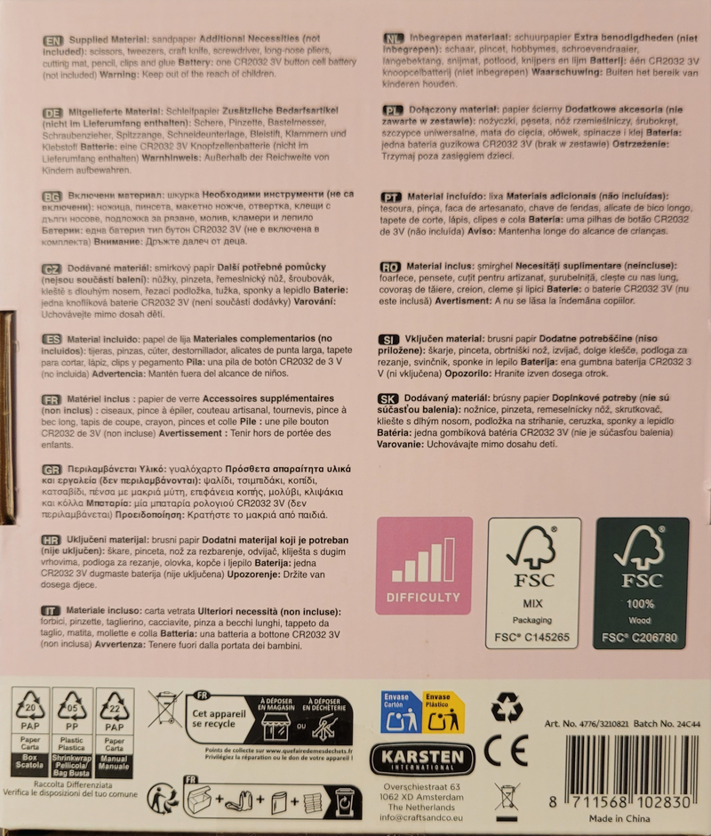 SEE11626 Diorama Miniature Kaffee Ecke - Coffee Corner 1