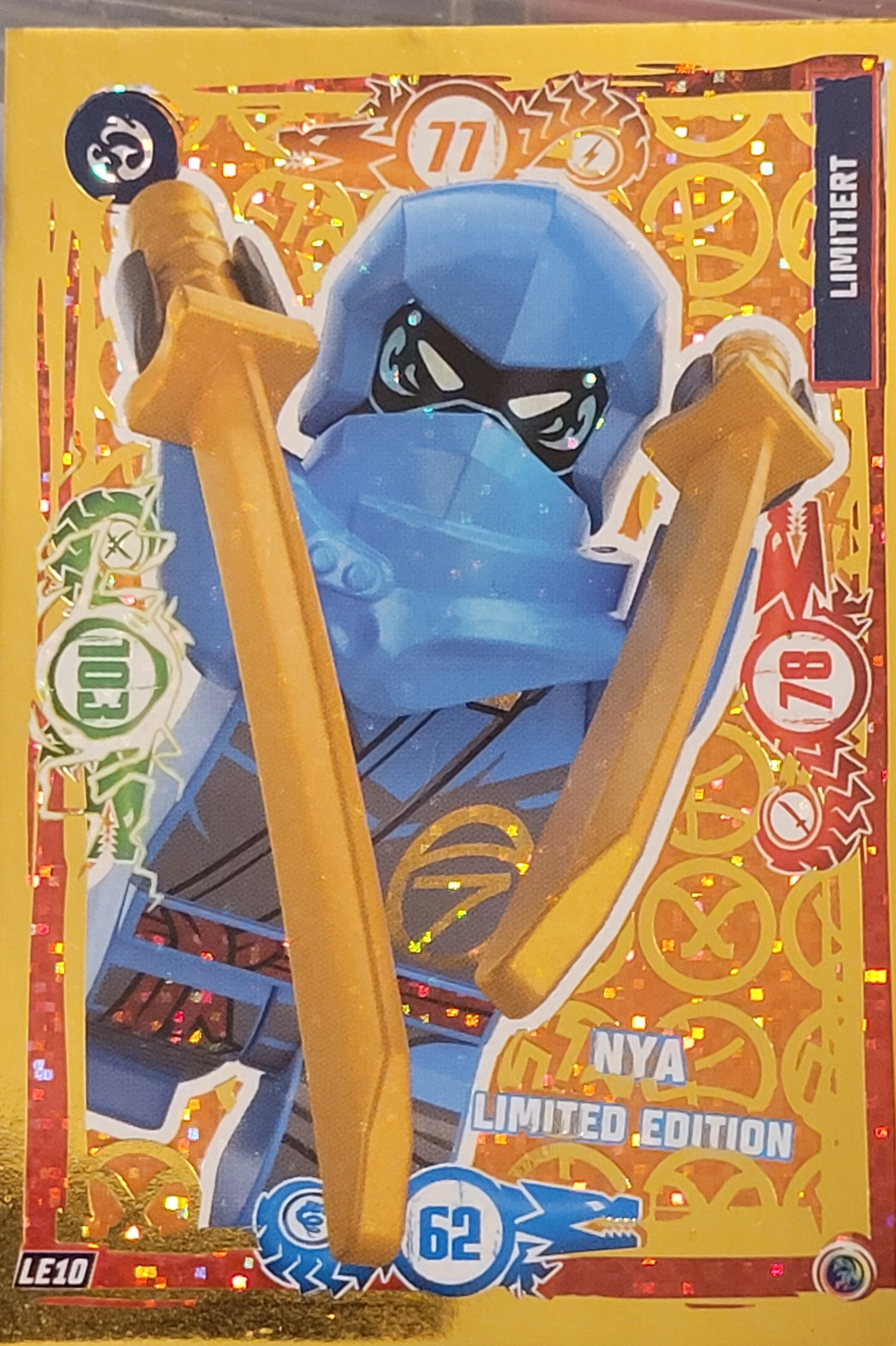 Lego Ninjago Trading Card Kartenspiel NYA- LE10 - Serie 9
