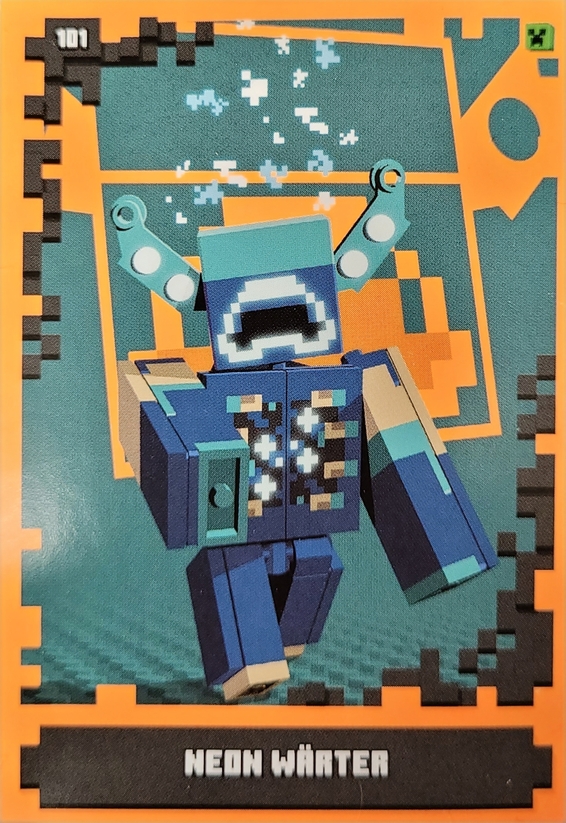 Lego Minecraft Trading Card - Comic Killer-Kaninchen  - 137 - Serie 1