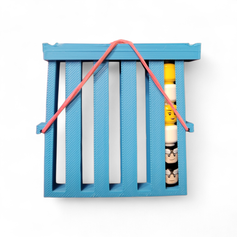 SEE11654 Aufbewahrungsbox fuer Koepfe von Lego Minifiguren 1