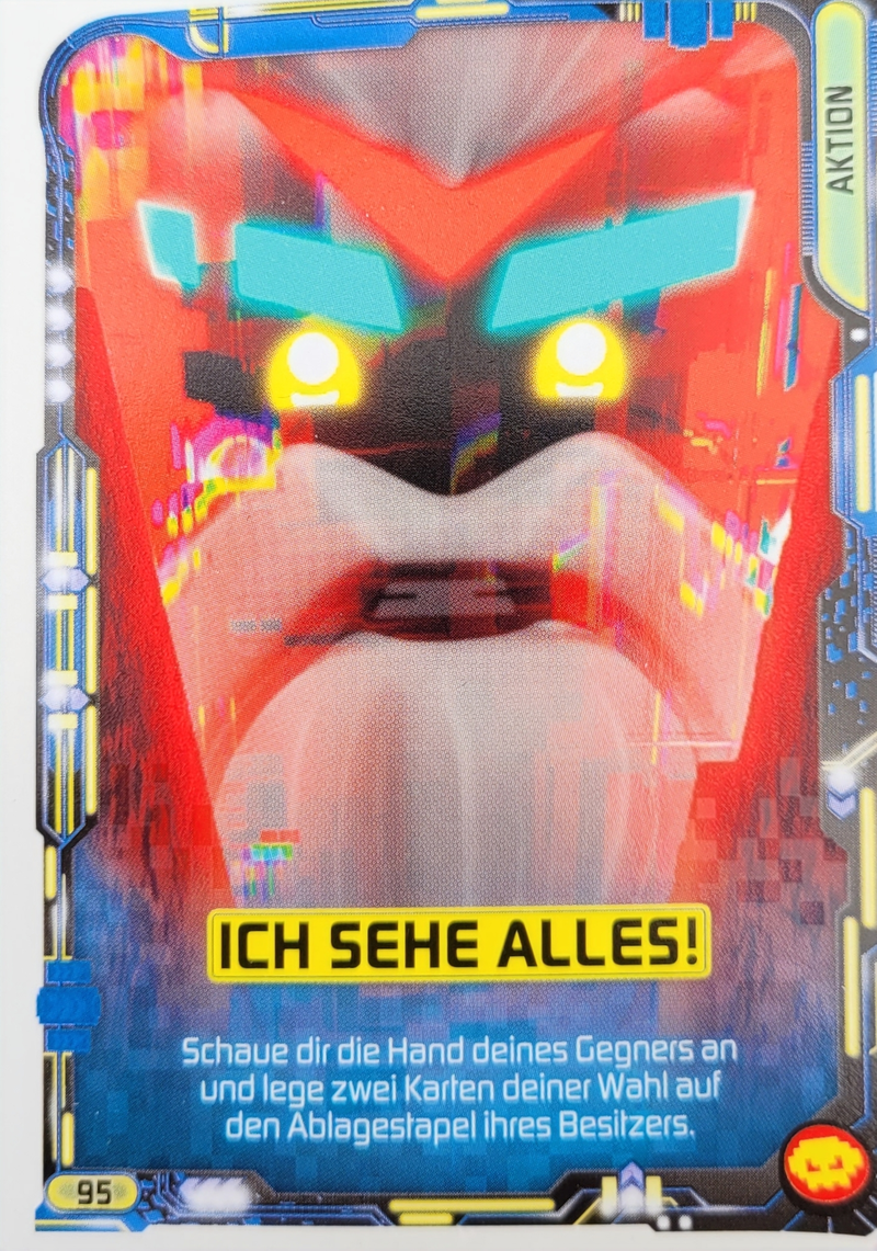 Lego Ninjago Trading Card -Ich sehe alles- 95- Serie 5 next level Lego Ninjago Trading Card -Ich sehe alles- 95- Serie 5 next level